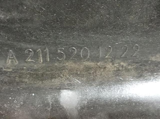 MERCEDES A2115201222 Защита бампера переднего в наличии Житомир