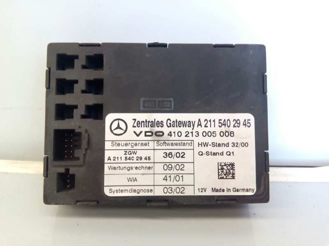 MERCEDES A2115402945 Блок управления центральным замком в наличии Кривой Рог