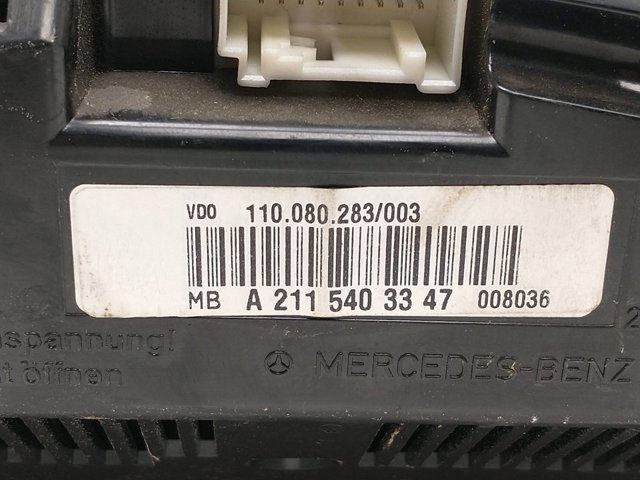 MERCEDES A2115403347 Панель приборов в наличии Львов