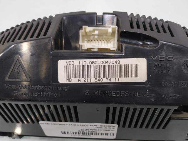 A2115407411 MERCEDES Панель приборов купить в Ирпень