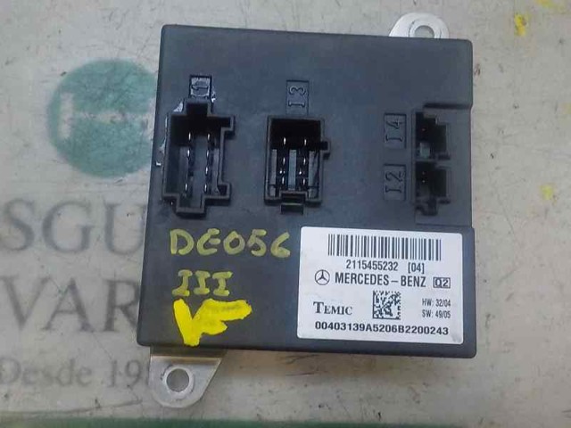 A2115452132 MERCEDES Блок управления сигналами SAM купить в Ужгород