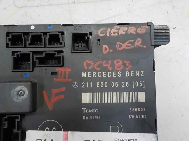 MERCEDES 2118200626 Блок комфорта в наличии Полтава