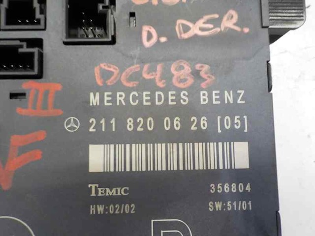 2118200626 MERCEDES Блок комфорта купить в Чернигов