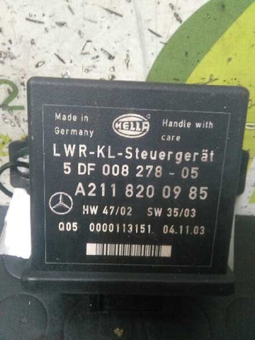 MERCEDES A2118200985 Модуль управления (ЭБУ) угла наклона фар в наличии Сумы