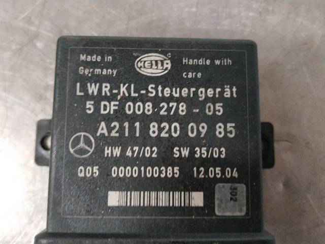 MERCEDES A2118200985 Модуль управления (ЭБУ) угла наклона фар в наличии Хмельницкий