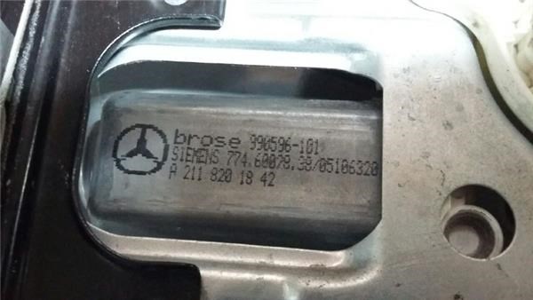 Motor do vidro dianteiro direito para Mercedes CL-Class Coupe 5.0 V8 24V (306 cv) M113960 A2118201842