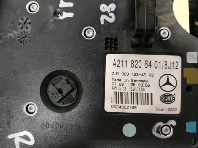 A2118206401 MERCEDES Плафон освещения салона (кабины) купить в Ирпень