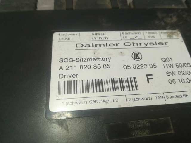 MERCEDES 2118208585 Сиденье переднее левое в наличии Полтава