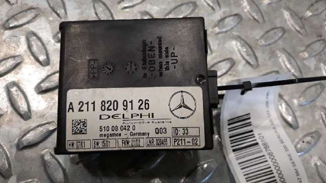 Módulo eletrônico para Mercedes-Benz Classe C Coupé C 220 CDI (203.706) 611962 A2118209126