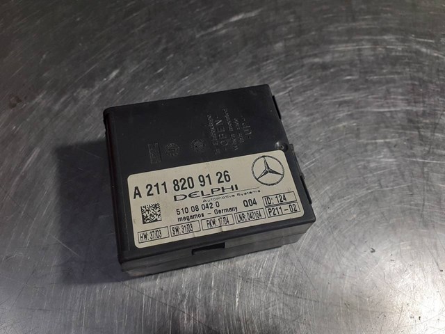 Módulo eletrônico para Mercedes-Benz Classe S S 320 CDI (220.026, 220.126) 613960 A2118209126