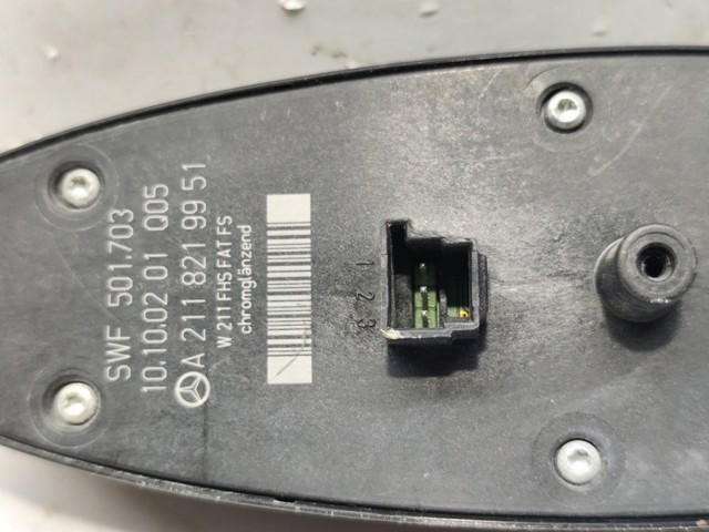 MERCEDES A2118219951 Кнопочный блок управления стеклоподъемником передний левый в наличии Черкассы