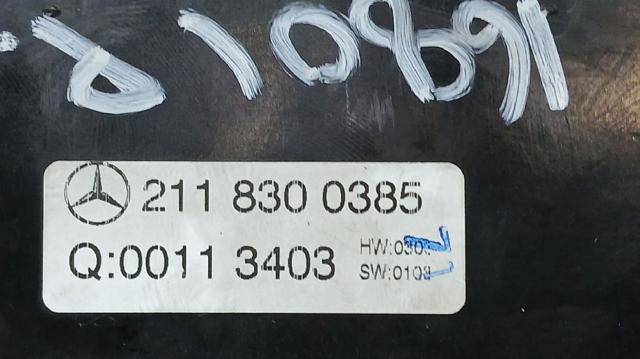 MERCEDES 2118300385 Блок управления режимами отопления/кондиционирования в наличии Винница