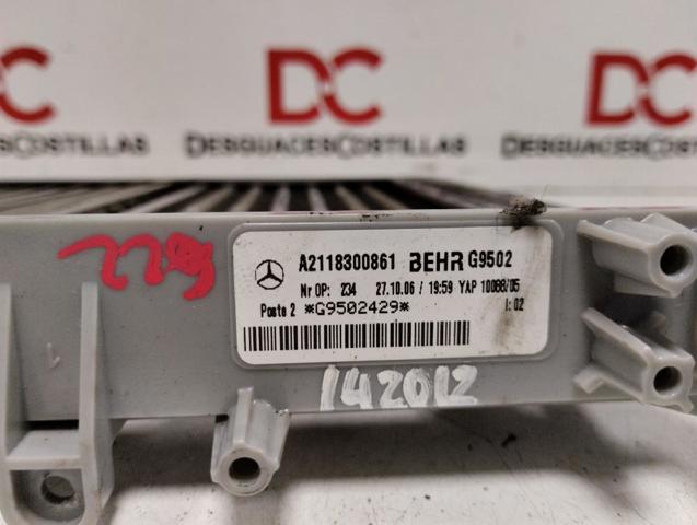 A2118300861 MERCEDES Электроподогреватель воздуха системы отопления салона купить в Винница