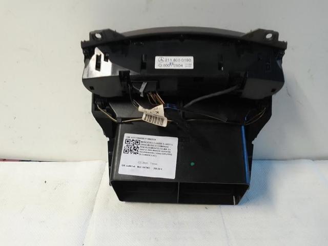 MERCEDES A2118304585 Блок управления режимами отопления/кондиционирования в наличии Сумы