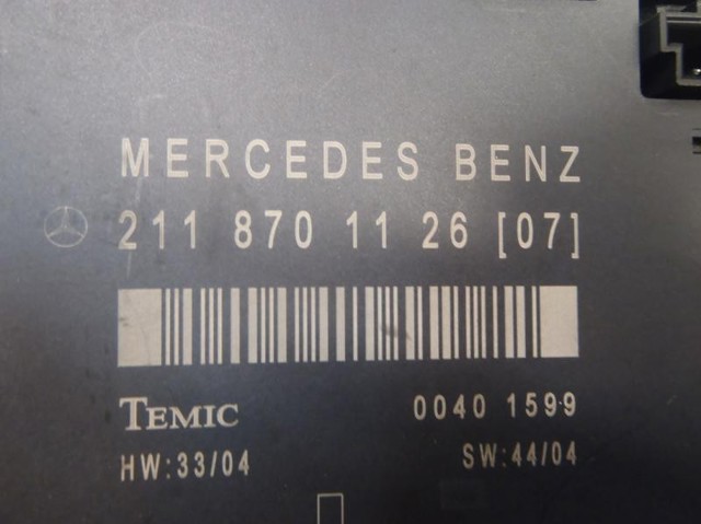 2118701126 MERCEDES Блок комфорта купить в Житомир