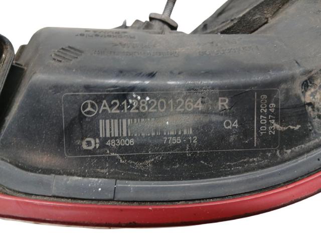 A2128201264 MERCEDES Фонарь задний правый внешний купить в Винница