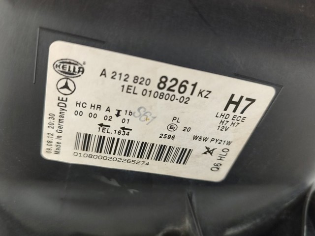 MERCEDES A2128208261 Фара правая в наличии Николаев