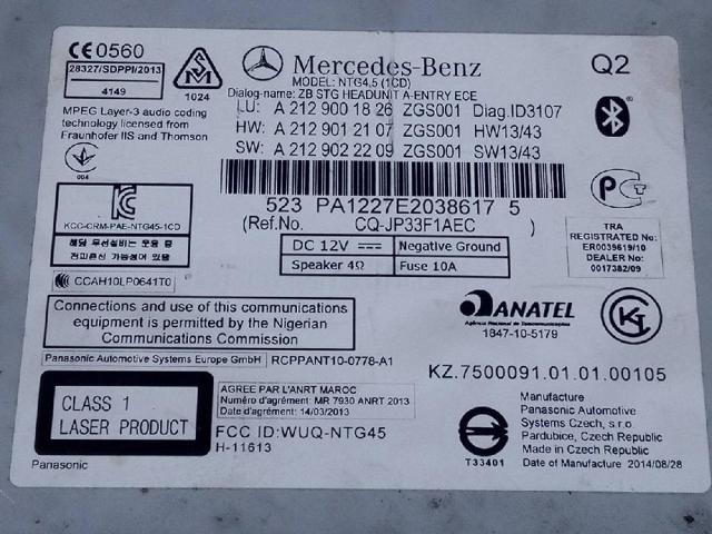 2129001826 MERCEDES купить в Николаев