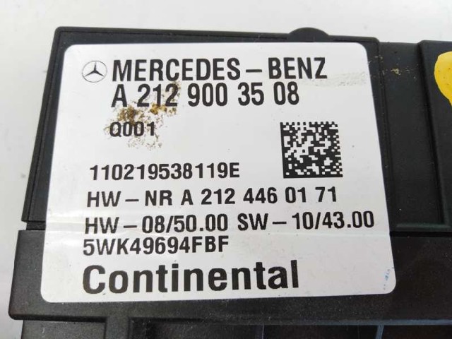 A2129003508 MERCEDES Модуль управления (ЭБУ) топливным насосом купить в Черкассы
