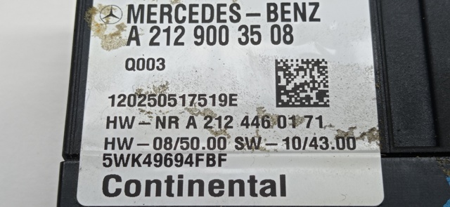MERCEDES A2129003508 Модуль управления топливного насоса в наличии Сумы