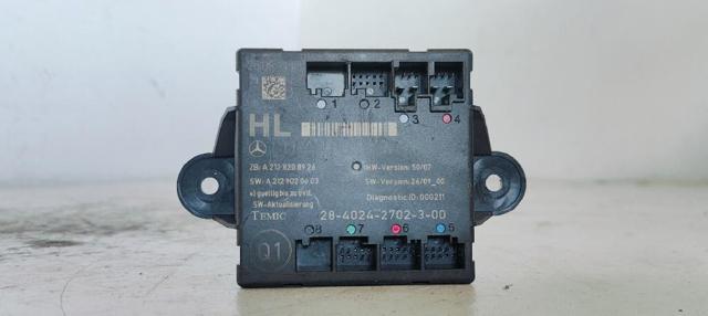 MERCEDES A2129004106 Блок комфорта задней двери в наличии Хмельницкий