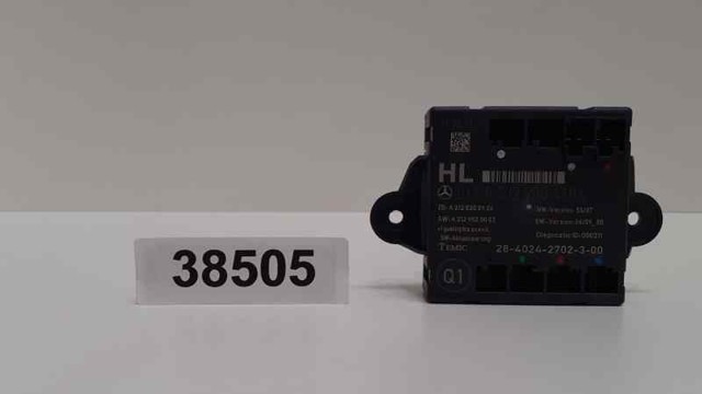A2129004106 MERCEDES Блок комфорта задней двери купить в Черкассы