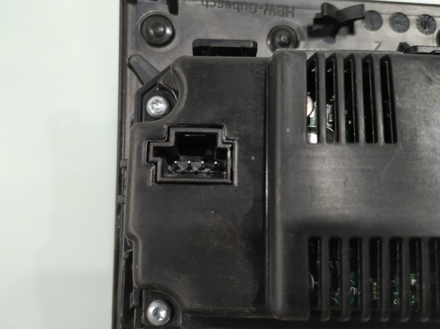 Unidade de controlo dos modos de aquecimento/condicionamento Mercedes E W212