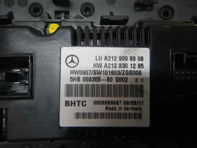 A2129008908 MERCEDES Блок управления кондиционером купить в Одесса