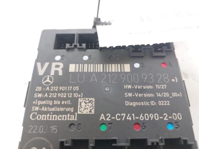 MERCEDES A2129009328 Блок комфорта передней двери в наличии Черновцы