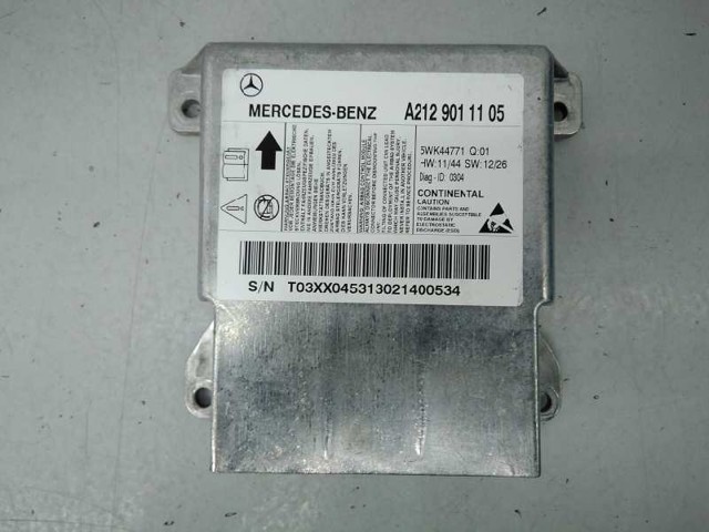 A2129011105 Модуль-процессор управления подушкой безопасности (ЭБУ AIRBAG) купить Павлоград