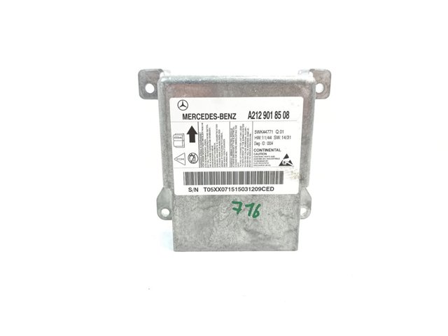 A2129018508 MERCEDES Модуль-процессор управления подушкой безопасности (ЭБУ AIRBAG) купить в Харьков