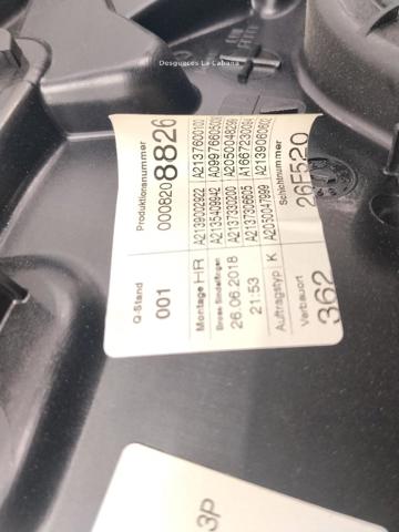 MERCEDES A2137306805 Механизм стеклоподъемника двери задней правой в наличии Кривой Рог