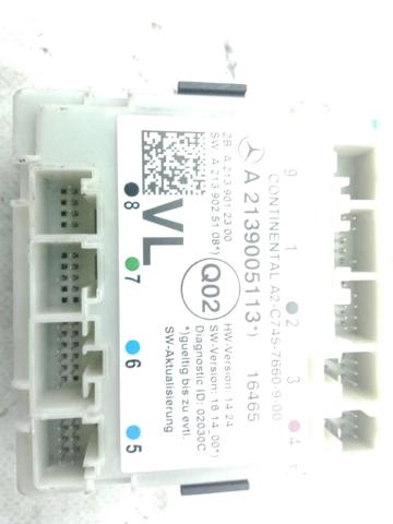 MERCEDES A2139005113 Блок комфорта передней двери в наличии Одесса