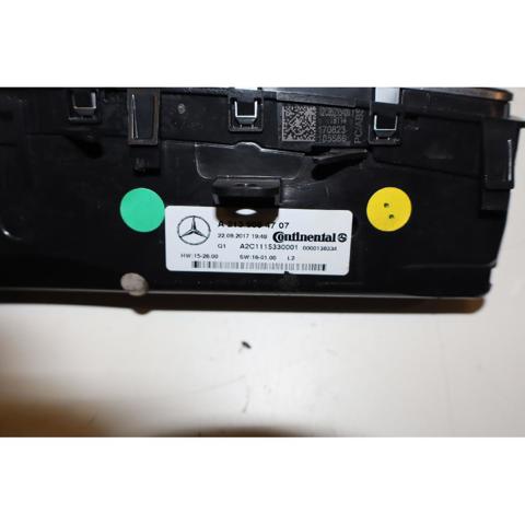Unidade de controlo dos modos de aquecimento/condicionamento Mercedes E W213
