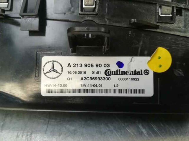 A2139059003 MERCEDES Блок управления режимами отопления/кондиционирования купить в Хмельницкий