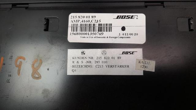 MERCEDES A2158200189 в наличии Каменское