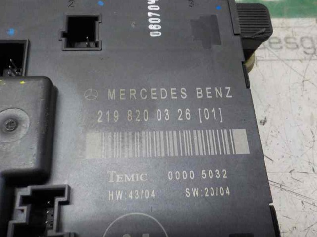 2198200326 MERCEDES Блок комфорта купить в Запорожье