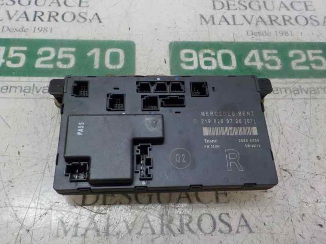 A2198200726 MERCEDES Блок комфорта купить в Запорожье