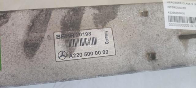 A2205000000 MERCEDES Интеркулер купить в Чернигов