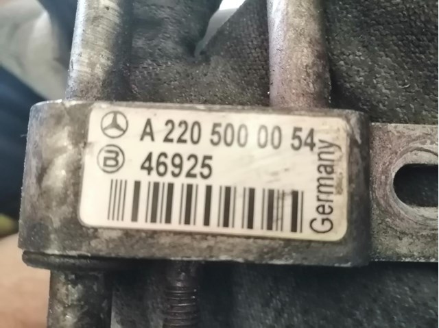 Aquecedor / radiador de ar condicionado para Mercedes-Benz Classe S 320 CDI (220.026, 220.126) 613960 A2205000154
