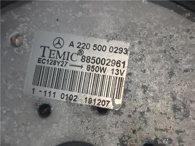 MERCEDES A2205000293 Диффузор вентилятора в сборе с мотором и крыльчаткой в наличии Каменское