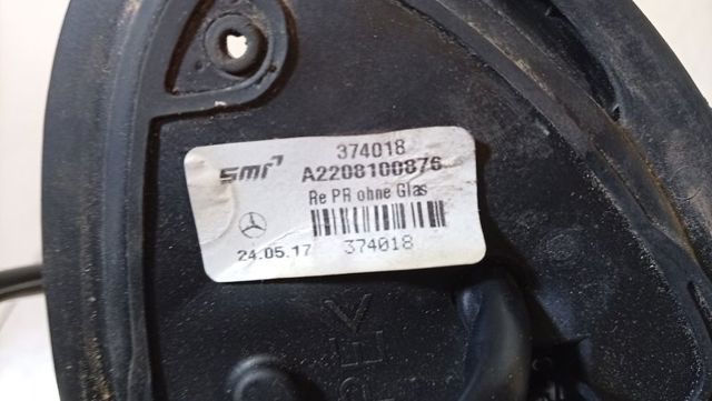 A2208100876 MERCEDES Правое зеркало купить в Днепр