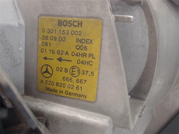 2208200261 MERCEDES Фара правая купить в Львов