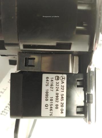 A2215452004 MERCEDES Переключатель света фар на "торпедо" купить в Тернополь