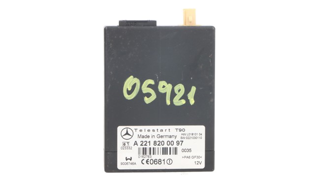 MERCEDES 2218200097 Модуль управления (эбу) автоновного отопителя в наличии Тернополь