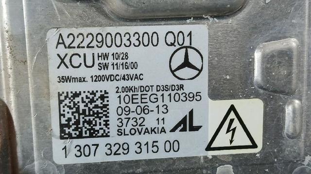 A2229003300 Модуль управления (ЭБУ) светом фар купить Житомир