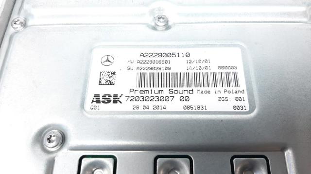 MERCEDES A2229005110 в наличии Тернополь