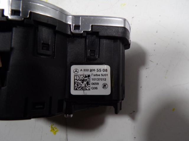 MERCEDES A22290555089J01 Переключатель света фар на "торпедо" в наличии Запорожье
