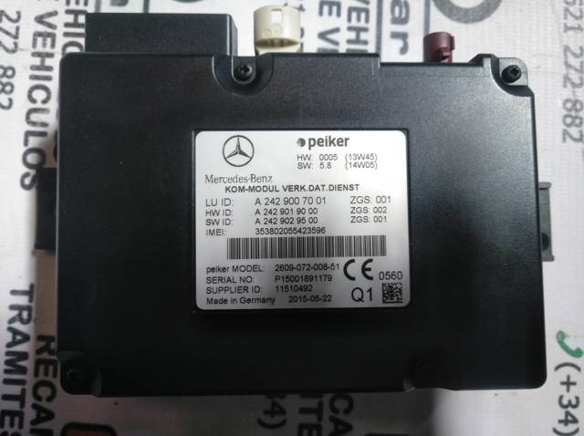 A2429007001 Mercedes