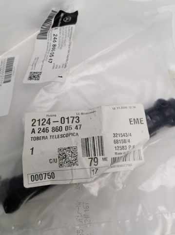 A2468600547 MERCEDES Форсунка омывателя стекла лобового левая купить в Тернополь